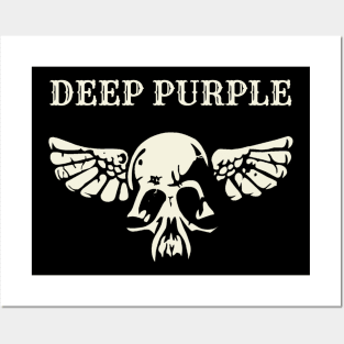 deep purple Posters and Art